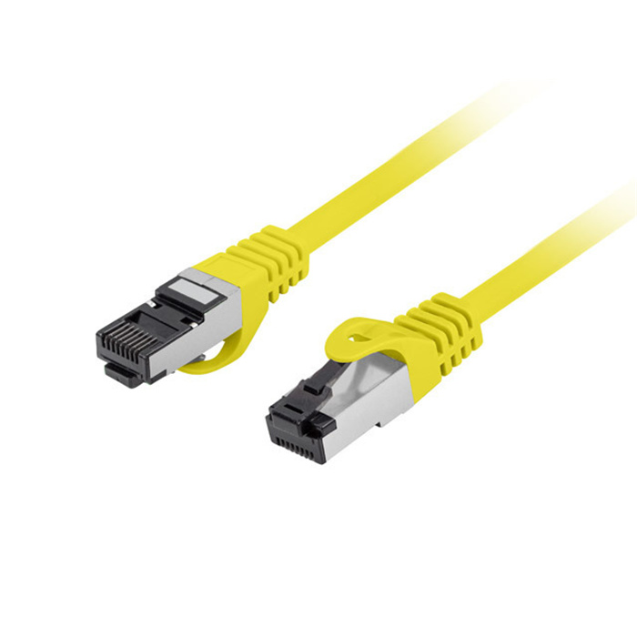 Patch Cord CAT8.1 S/FTP (AWG26), LSZH, Ø 6,20 mm, Yellow - 0,5m Patch Cord CAT8.1 S/FTP (AWG26), LSZH, Ø 6,20 mm, Yellow - 0,5m