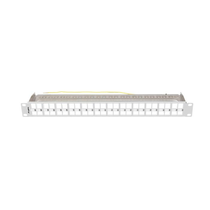 PATCH PANEL 1U 19" Blank Shielded (48 Ports) - GREY PATCH PANEL 1U 19" Blank Shielded (48 Ports) - GREY
