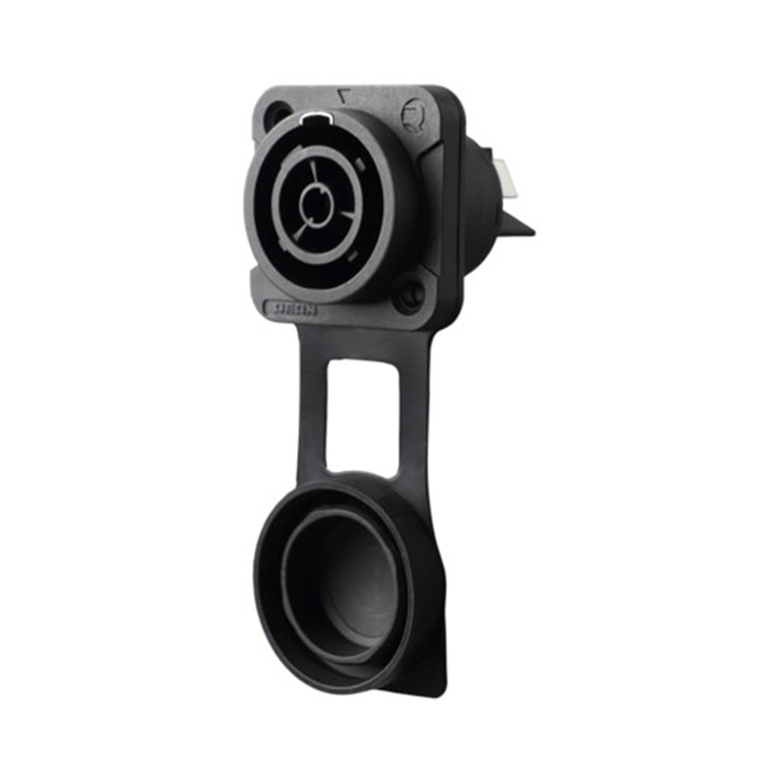 Power X Series/Airtight - 16A Lockable female (power-out) chassis connector Power X Series/Airtight - 16A Lockable female (power-out) chassis connector