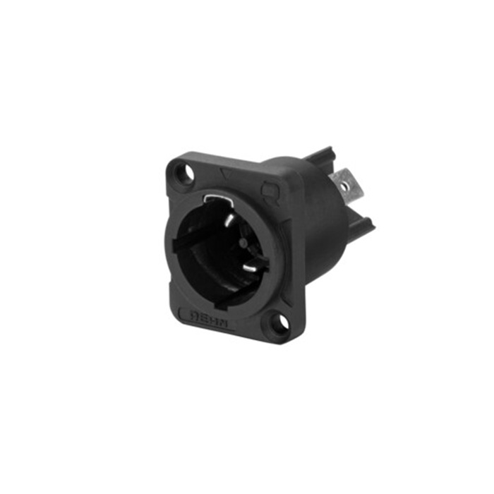 Power X Series/Outdoor(IP65) - 16A Lockable male (power-in) chassis connector Power X Series/Outdoor(IP65) - 16A Lockable male (power-in) chassis connector