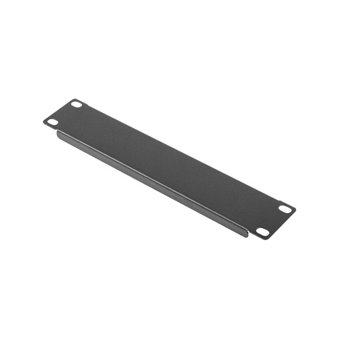 Rack Plate 10" - 1U, Blank plate, Black (RAL9004) Rack Plate 10" - 1U, Blank plate, Black (RAL9004)