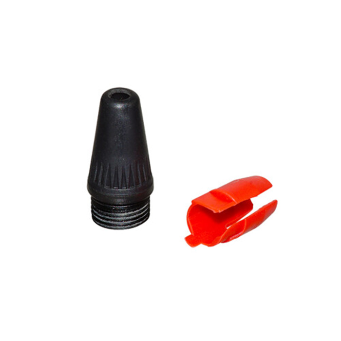 red chuck & bushing of tiny XLR for cable up to 5 mm red chuck & bushing of tiny XLR for cable up to 5 mm