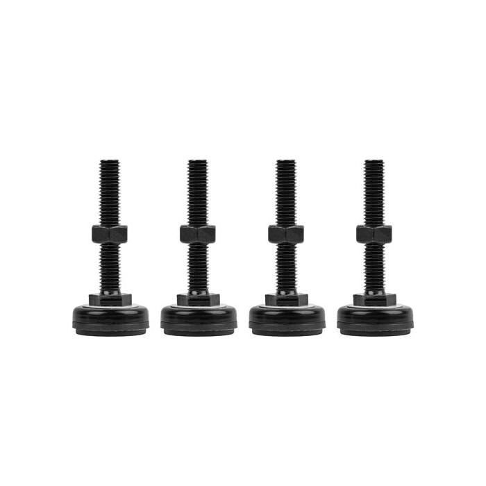 Set of 4 Feet with thread (M10) suitable for Lanberg wall mount racks Set of 4 Feet with thread (M10) suitable for Lanberg wall mount racks