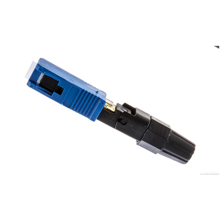 SSF field-installable SC Connectors Singlemode UPC, Blue, (250/900µm & 2/3mm) SSF field-installable SC Connectors Singlemode UPC, Blue, (250/900µm & 2/3mm)