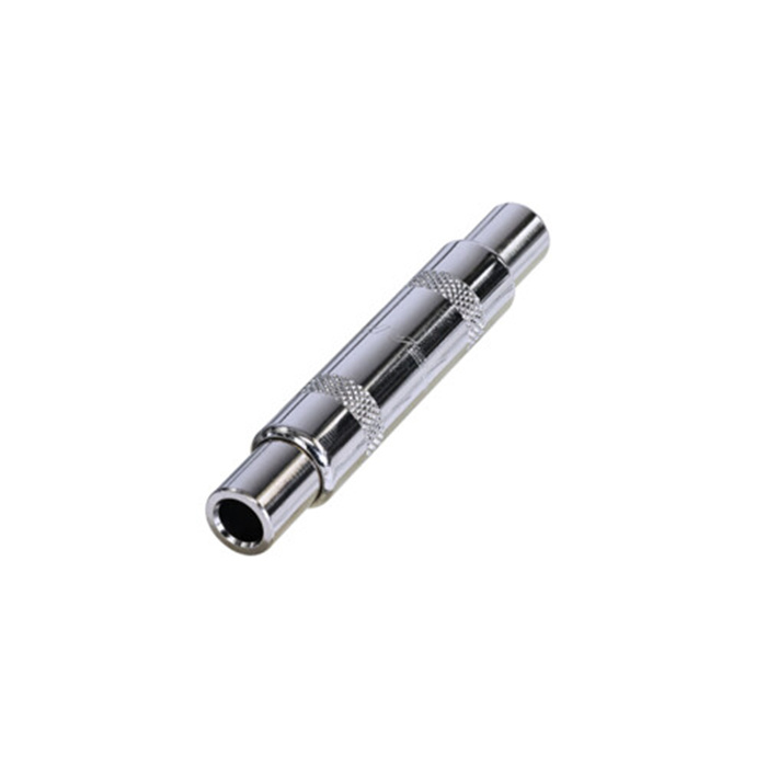 Stereo 3 pole 1/4" (6.35) jack to jack adapter (F-F) Stereo 3 pole 1/4" (6.35) jack to jack adapter (F-F)