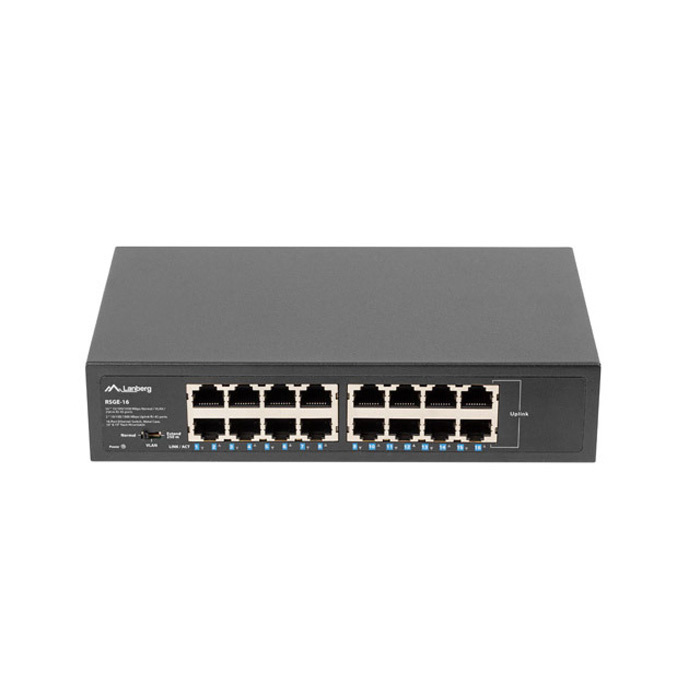 Switch RSGE-16 - 16-Port Gigabit (1 Gbps) Unmanaged (for Rack 10"/19") Switch RSGE-16 - 16-Port Gigabit (1 Gbps) Unmanaged (for Rack 10"/19")