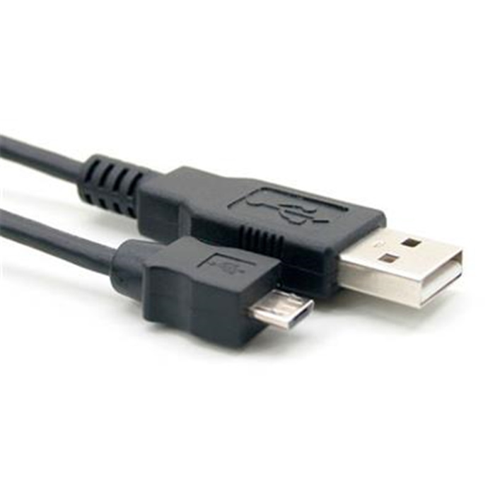 USB-A male - USB micro B male (USB 2.0) Cable (480 Mbps), Black -5m USB-A male - USB micro B male (USB 2.0) Cable (480 Mbps), Black -5m
