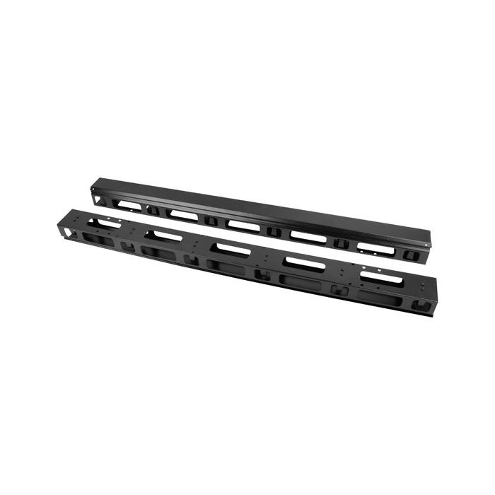 Vertical Cable Management 19'' - 27U for FF01 Serie (only 800mm width), Black, 2 pieces Vertical Cable Management 19'' - 27U for FF01 Serie (only 800mm width), Black, 2 pieces