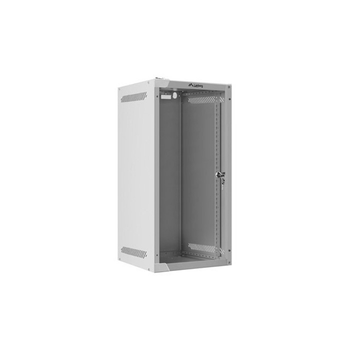 WALL-MOUNT 10” 12U/280x310 (Flat Pack) GREY with GLASS front door WALL-MOUNT 10” 12U/280x310 (Flat Pack) GREY with GLASS front door