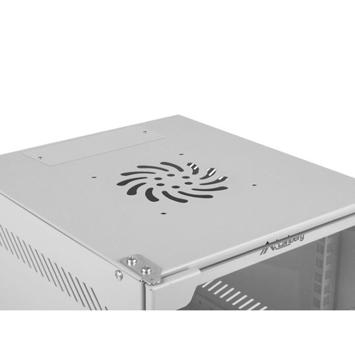 WALL-MOUNT 10” 4U/280x310 (Flat Pack) GREY with GLASS front door WALL-MOUNT 10” 4U/280x310 (Flat Pack) GREY with GLASS front door