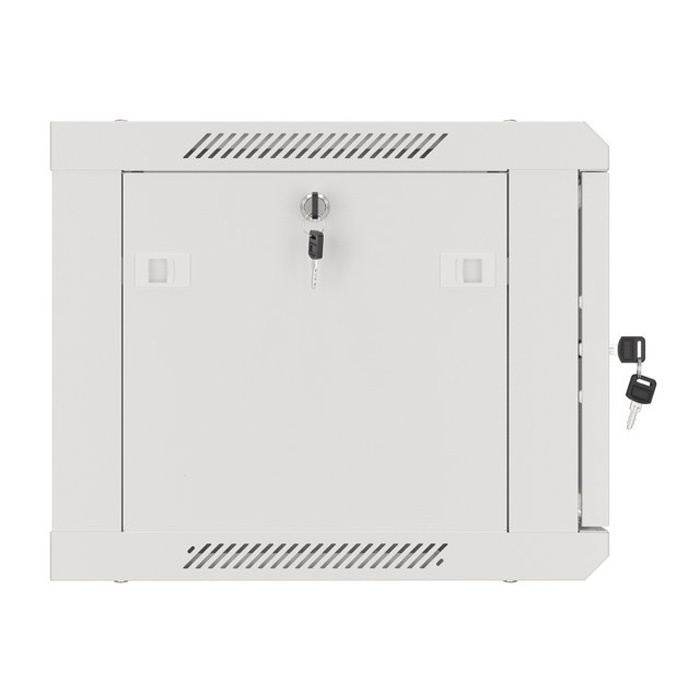 WALL-MOUNT 19” 6U/600x450 (Flat Pack) GREY with GLASS front door WALL-MOUNT 19” 6U/600x450 (Flat Pack) GREY with GLASS front door