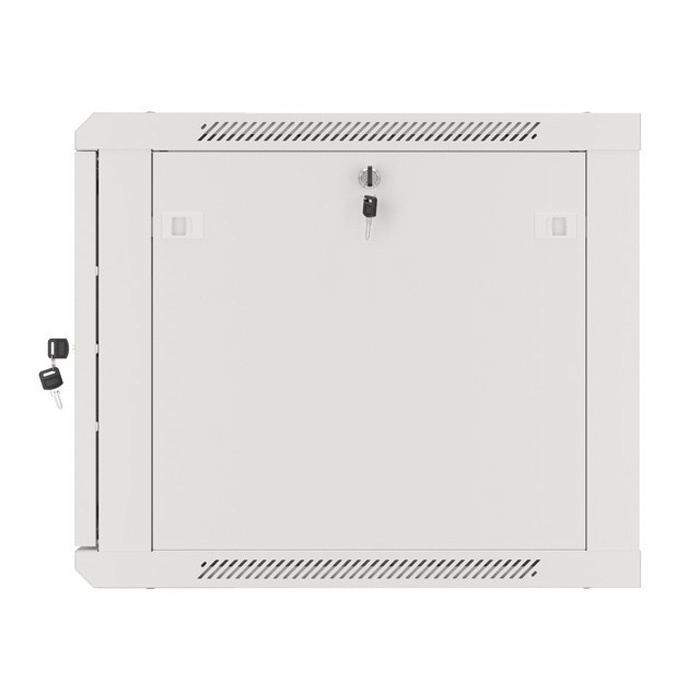 WALL-MOUNT 19” 9U/600x600 (Flat Pack) GREY with METAL front door WALL-MOUNT 19” 9U/600x600 (Flat Pack) GREY with METAL front door