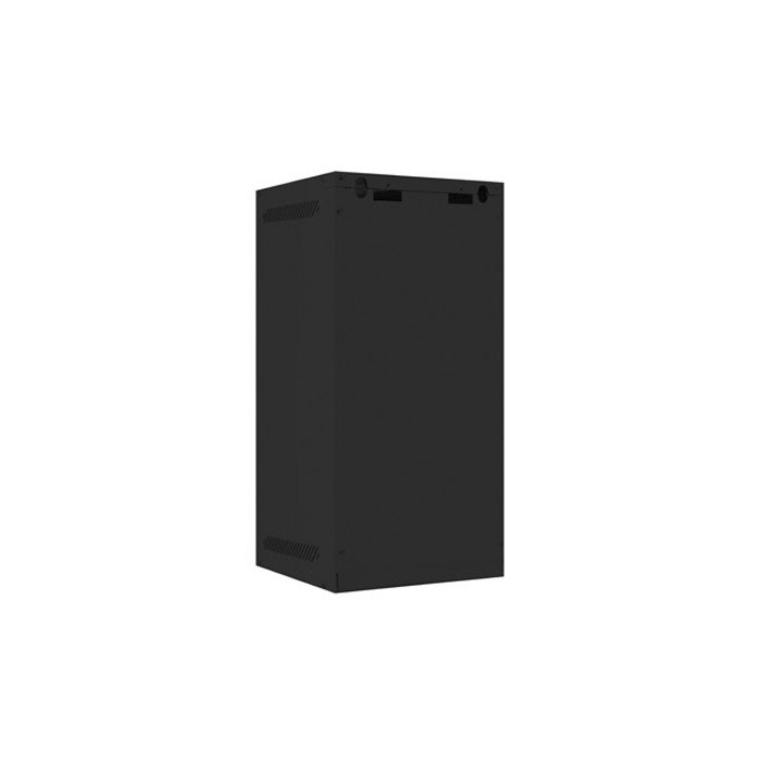 Wall mount rack 10” - 12U - 280 x 310, Black (RAL9004), Metal front door (Unassembled) Wall mount rack 10” - 12U - 280 x 310, Black (RAL9004), Metal front door (Unassembled)